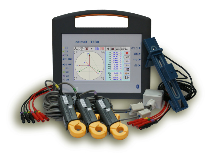 TE30 Three-Phase Network Analyser and Tester of Electricity Meters and Instrument Transformers